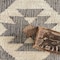 Nuloom Rosanna Southwestern Symbols Jute Area Rug 4ft x 6ft SPMH01A-406 - alternate 3